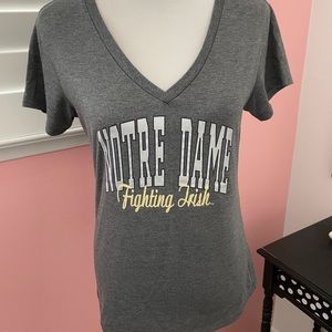 Notre Dame Gray t-shirt size L